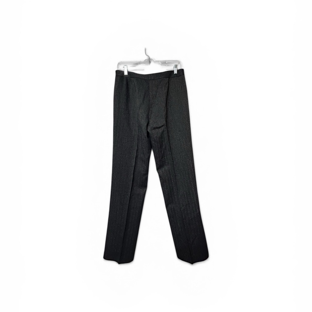 Lafayette 148 wool black pants with gold thread - Picture 3 of 6